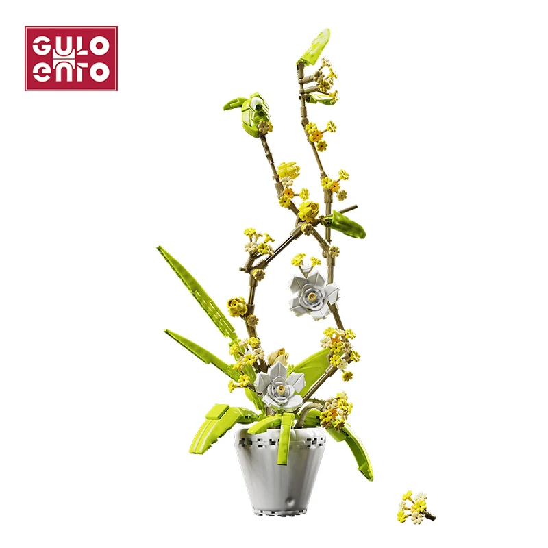 Osmanthus Rose Bouquet Building Block Creative Flower Potted Model Blossom Bricks DIY Assembly Toys Gifts For Kids Girls Friends
Osmanthus Rose Bouquet Building Block Creative Flower Potted Model Blossom Bricks DIY Assembly Toys Gifts For Kids Girls Friends