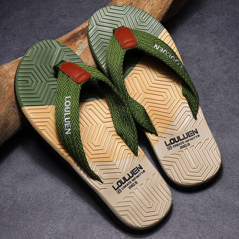 New Men's knit Slippers 2023 Summer Beach Sandals Outdoor PVC Sole Flip Flops Non-slip House Shoes for Men
New Men's knit Slippers 2023 Summer Beach Sandals Outdoor PVC Sole Flip Flops Non-slip House Shoes for Men