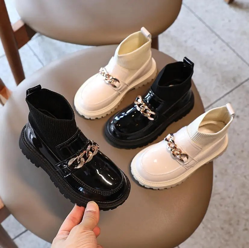 Children Casual Shoes Autumn Winter Martin Boots Boys Shoes Fashion Leather Soft Antislip Girls Boots 26-36 Sport Running Shoes
Children Casual Shoes Autumn Winter Martin Boots Boys Shoes Fashion Leather Soft Antislip Girls Boots 26-36 Sport Running Shoes