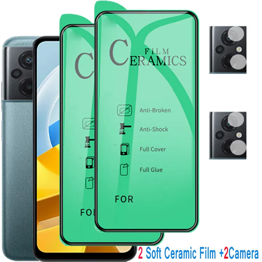 For Poco X4 GT,Ceramic Film Poco M5 M5S X4 Pro NOT Glass Smartphone Poco M4 Pro M 5 F4 GT 5G Screen Protector Pocco M5 S HD Film
For Poco X4 GT,Ceramic Film Poco M5 M5S X4 Pro NOT Glass Smartphone Poco M4 Pro M 5 F4 GT 5G Screen Protector Pocco M5 S HD Film