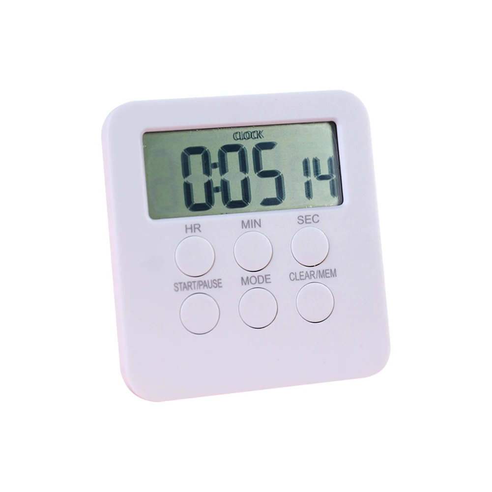 Digital Kitchen Timer with Mute/Loud Alarm Switch ON/OFF Switch, 24 Hour Clock & Alarm, Memory Function Count Up & Count Down fo
Digital Kitchen Timer with Mute/Loud Alarm Switch ON/OFF Switch, 24 Hour Clock & Alarm, Memory Function Count Up & Count Down fo