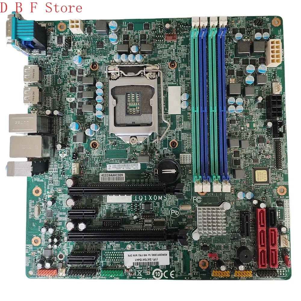 Материнская плата для рабочей станции Lenovo ThinkStation P310 P320 M800 TS250 IQ1X0MS 00FC890 LGA 1151, материнская плата полностью протестирована
Материнская плата для рабочей станции Lenovo ThinkStation P310 P320 M800 TS250 IQ1X0MS 00FC890 LGA 1151, материнская плата полностью протестирована