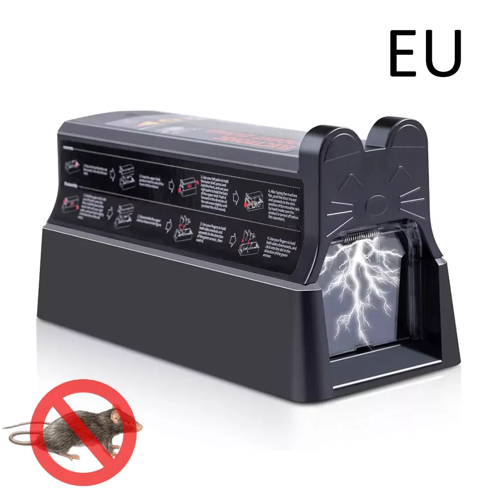Multifunction Electric Rat Trap Killer Reusable Electronic Mice Trap That Large Rodent Killer Catcher With Anti-Escape Door
Multifunction Electric Rat Trap Killer Reusable Electronic Mice Trap That Large Rodent Killer Catcher With Anti-Escape Door