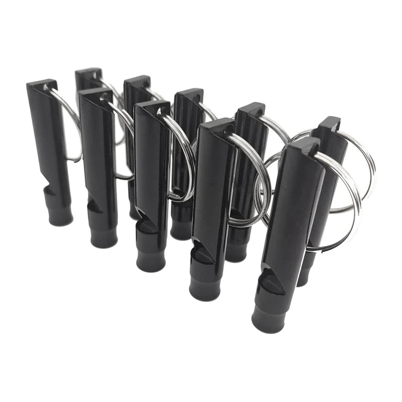 100 Pack Aluminum Whistle, Sports Whistle, Emergency Survival Whistles With Key Chain,Black
100 Pack Aluminum Whistle, Sports Whistle, Emergency Survival Whistles With Key Chain,Black