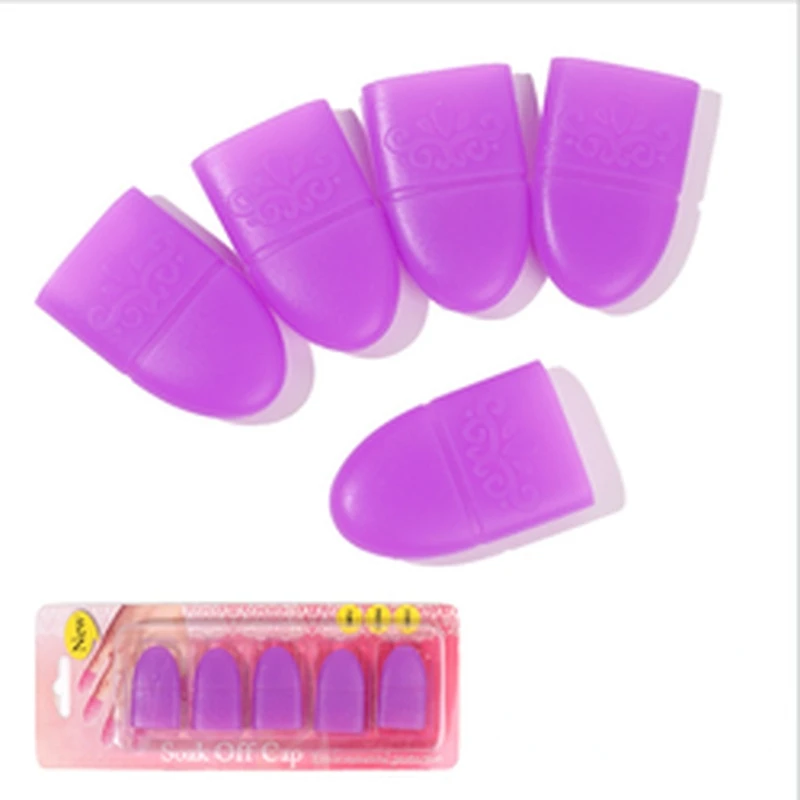 5 Pcs UV Gel Polish Remover Wrap Silicone Plastic Soak Off Cap Clip Manicure Cleaning Varnish Nail Art Tool Reuseable Finger
5 Pcs UV Gel Polish Remover Wrap Silicone Plastic Soak Off Cap Clip Manicure Cleaning Varnish Nail Art Tool Reuseable Finger