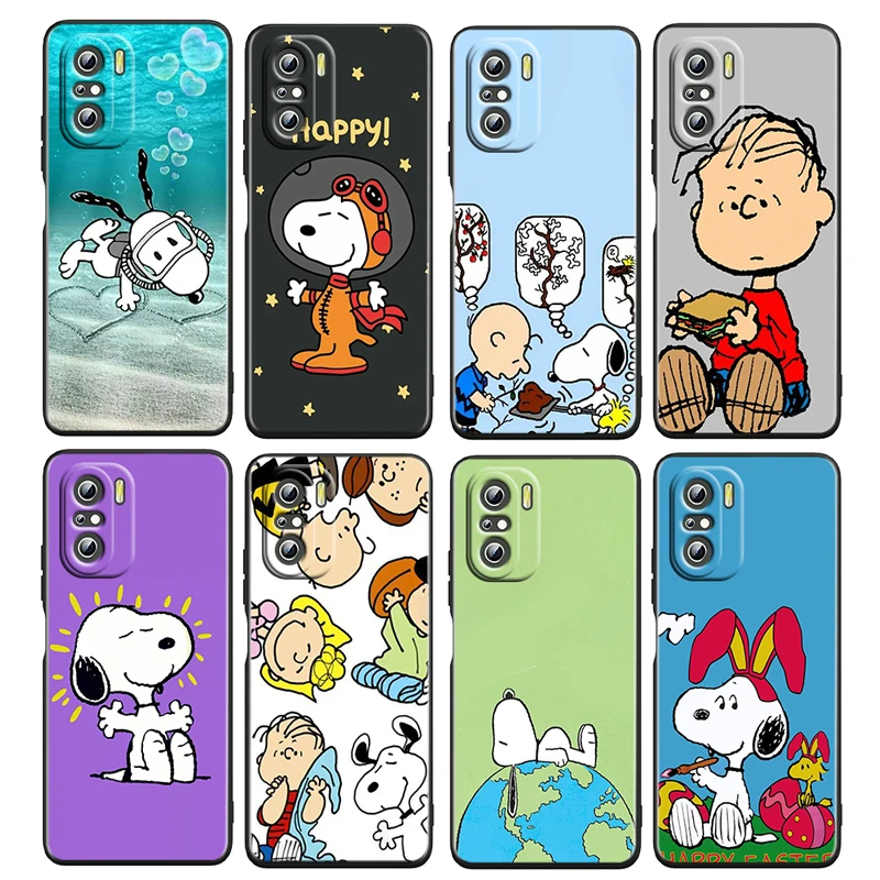 Charlie Snoopy Cute Friends For Xiaomi Redmi K50 K40 Gaming K30 K20 Pro 5G 10X 9T 9C 9A TPU Soft Black Phone Case Fundas Coque
Charlie Snoopy Cute Friends For Xiaomi Redmi K50 K40 Gaming K30 K20 Pro 5G 10X 9T 9C 9A TPU Soft Black Phone Case Fundas Coque