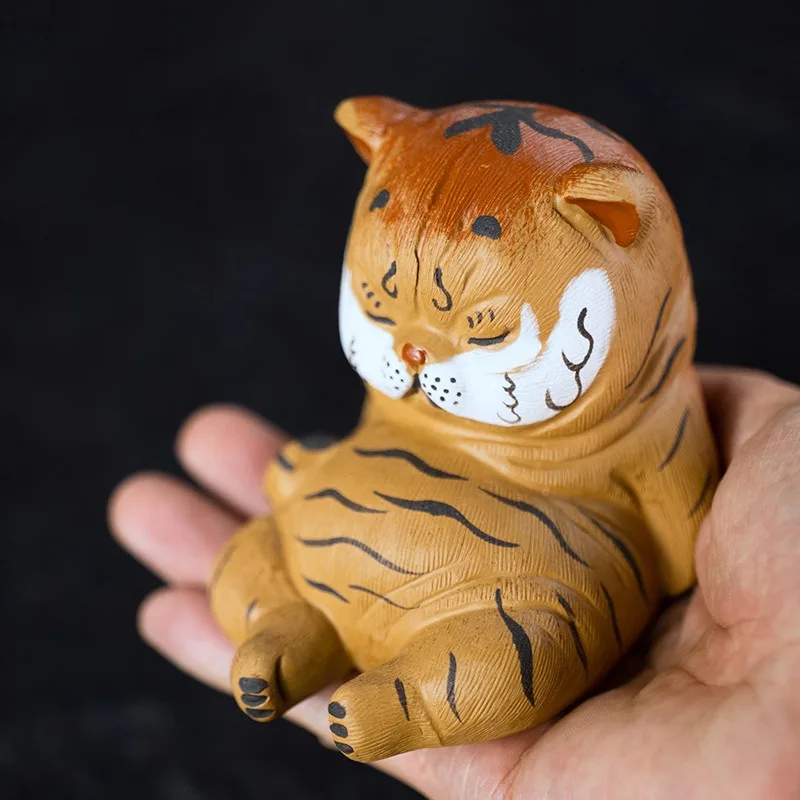 Creative Purple Sand Tea Pet Tiger Decoration Zodiac Pulled Hair Mud Drawing Hand Do Tea Play Tea Accessories Tea Pet Tea Set
Creative Purple Sand Tea Pet Tiger Decoration Zodiac Pulled Hair Mud Drawing Hand Do Tea Play Tea Accessories Tea Pet Tea Set