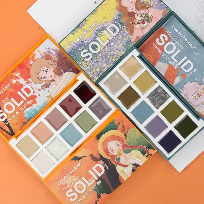 Палитра однотонных гелей для ногтей 10 цветов гель однотонный окрашенный гель для ногтей розовый фотогель для маникюра
Палитра однотонных гелей для ногтей 10 цветов гель однотонный окрашенный гель для ногтей розовый фотогель для маникюра