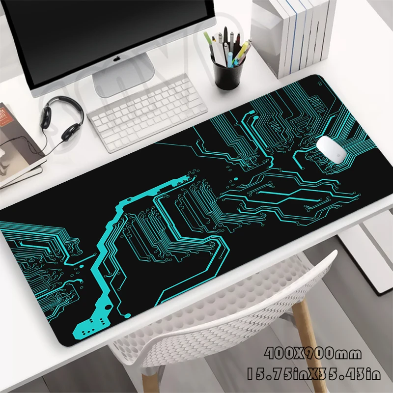 Mouse Pad Technology Large Gamer Mousepad Desk Mat XXXL Mouse Mats 31.4x11.8in Rubber Desk Pad Design Table Carpet 
Mouse Pad Technology Large Gamer Mousepad Desk Mat XXXL Mouse Mats 31.4x11.8in Rubber Desk Pad Design Table Carpet
