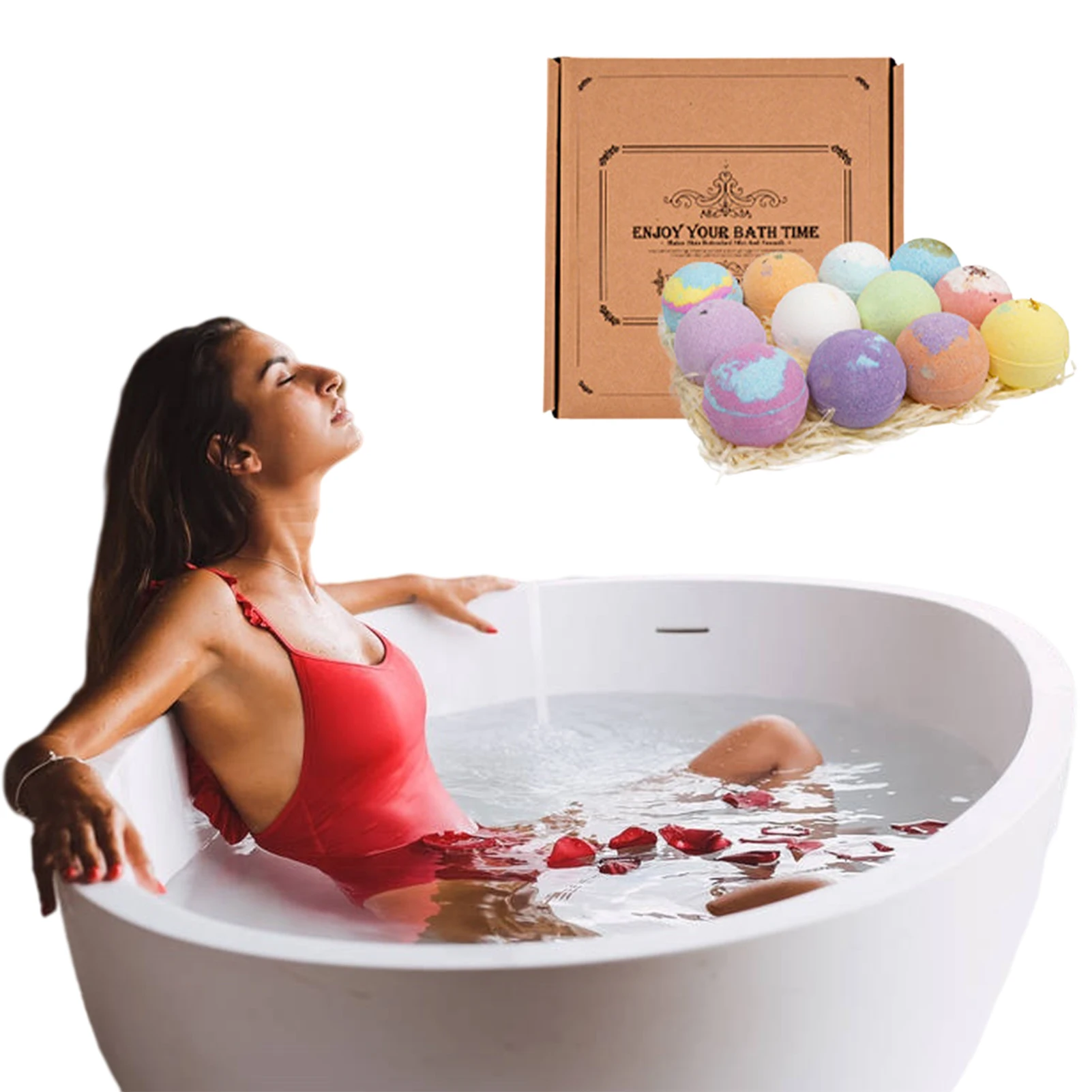 Shower Bombs Aromatherapy Bath Salts For Women Relaxing 12 Scents Bubble Bath Ball With Wonderful Fizz Effect For Moisturize Dry
Shower Bombs Aromatherapy Bath Salts For Women Relaxing 12 Scents Bubble Bath Ball With Wonderful Fizz Effect For Moisturize Dry