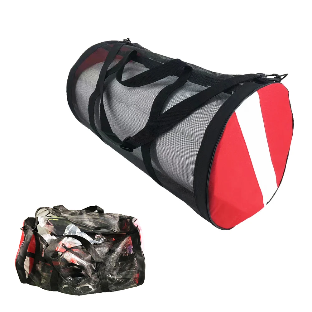 Storage Bag Diving Bag With Handle 75*40*40cm Beach Swimming Diving Flag Design Large Capacity Mesh Duffel Bag Brand New
Storage Bag Diving Bag With Handle 75*40*40cm Beach Swimming Diving Flag Design Large Capacity Mesh Duffel Bag Brand New