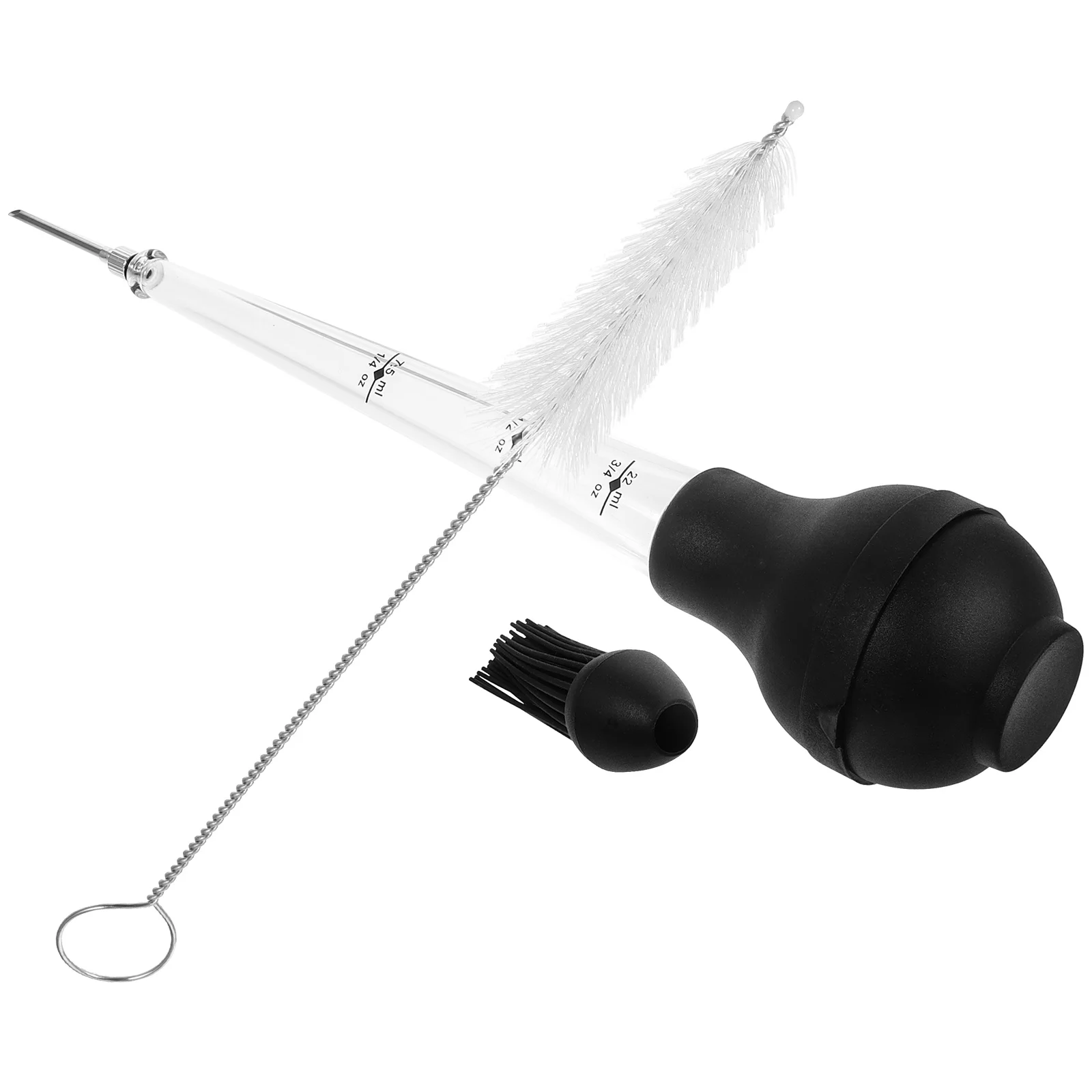 Kitchen Meat Injector Spice Food Marinade Grilled Stainless Steel Tool Oil Suction Pump Supplies
Kitchen Meat Injector Spice Food Marinade Grilled Stainless Steel Tool Oil Suction Pump Supplies