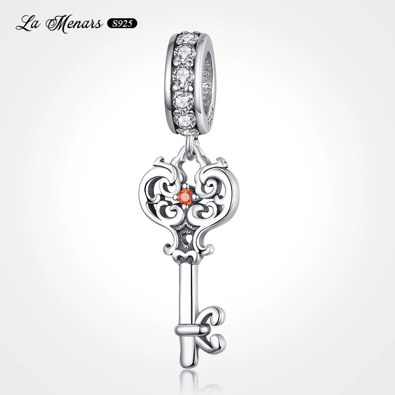 La Menars 925 Sterling Silver Ornate Key Dangle Fit Original Brand Charm Bracelet Women Fine Jewelry DIY Making Treasure key
La Menars 925 Sterling Silver Ornate Key Dangle Fit Original Brand Charm Bracelet Women Fine Jewelry DIY Making Treasure key