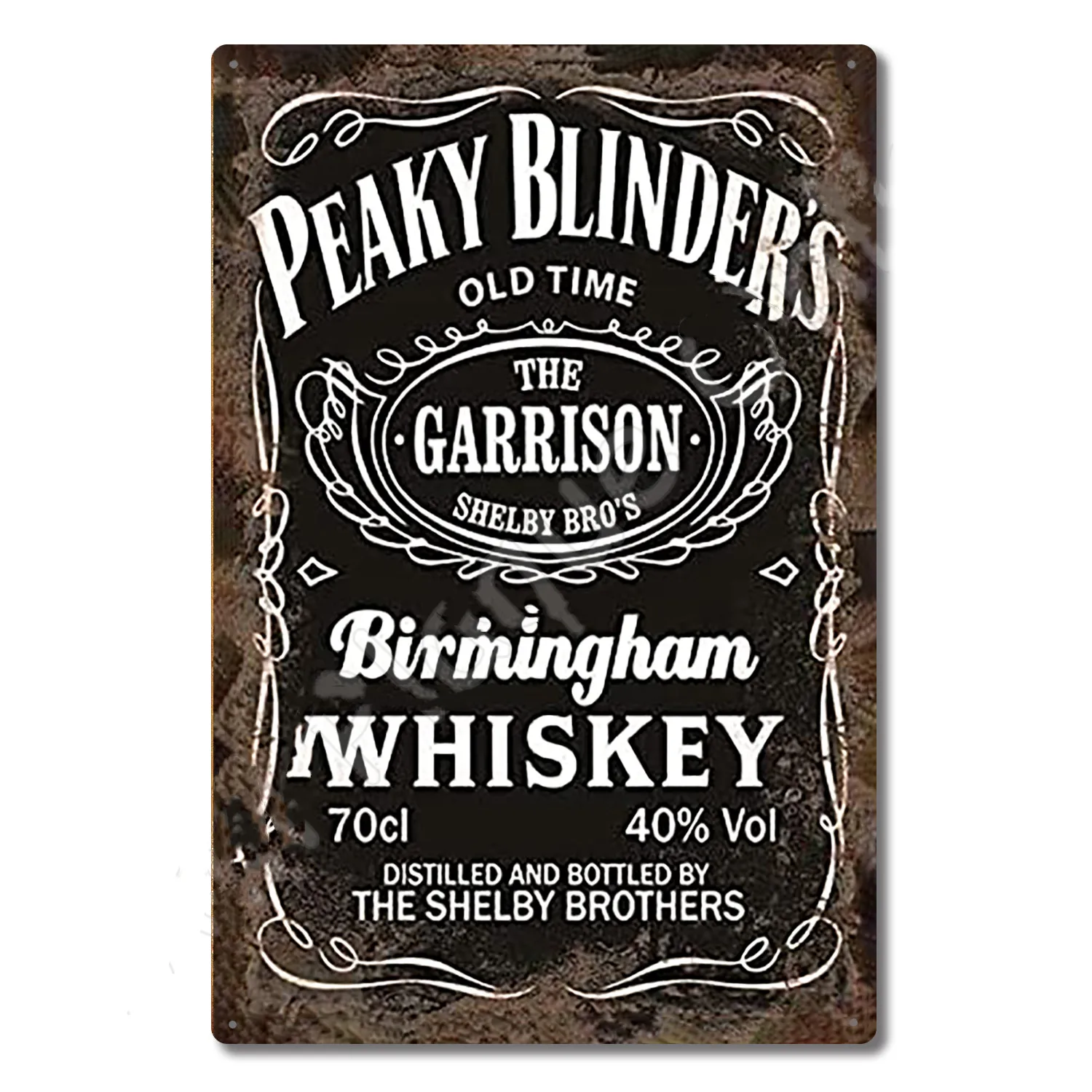 Vintage Tin Sign Peaky Blinders Whiskey Metal Sign Poster Retro Art Plaque Wall Decor for Home Bar Pub Cafe Restaurant 8x12 Inch
Vintage Tin Sign Peaky Blinders Whiskey Metal Sign Poster Retro Art Plaque Wall Decor for Home Bar Pub Cafe Restaurant 8x12 Inch