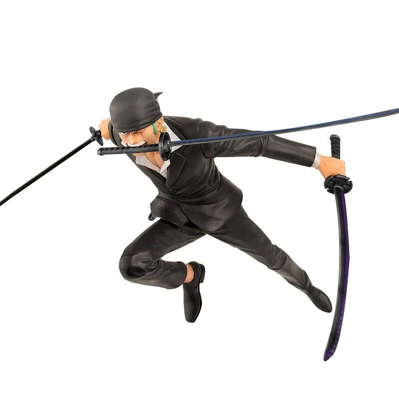 One Piece Anime Figure Roronoa Zoro GK three-knife fighting skill PVC Action Figure Model Collection Statue Toys Kid Dolls Gifts
One Piece Anime Figure Roronoa Zoro GK three-knife fighting skill PVC Action Figure Model Collection Statue Toys Kid Dolls Gifts
