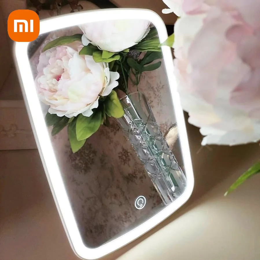 XIAOMI Makeup Mirror USB Charging Small Led Touch Control Women Foldable Led Mirror Lights Lamps Led Lighted Rechargeable
XIAOMI Makeup Mirror USB Charging Small Led Touch Control Women Foldable Led Mirror Lights Lamps Led Lighted Rechargeable