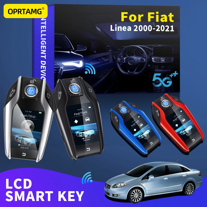OPRTAMG Modified LCD screen smart car key For Fiat Linea 2000-2012 2013 2014 2015 2016 2017 2018 2019 2020 2021 Car Accessories
OPRTAMG Modified LCD screen smart car key For Fiat Linea 2000-2012 2013 2014 2015 2016 2017 2018 2019 2020 2021 Car Accessories