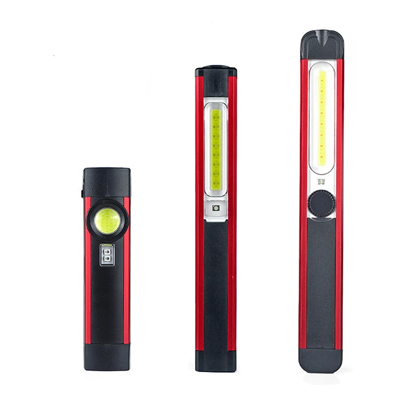 COB LED Work Flashlight with Magnetic Rechargeable Flash Light Multi-Function Pocket Pen Light Inspection Work Light Car Repair
COB LED Work Flashlight with Magnetic Rechargeable Flash Light Multi-Function Pocket Pen Light Inspection Work Light Car Repair