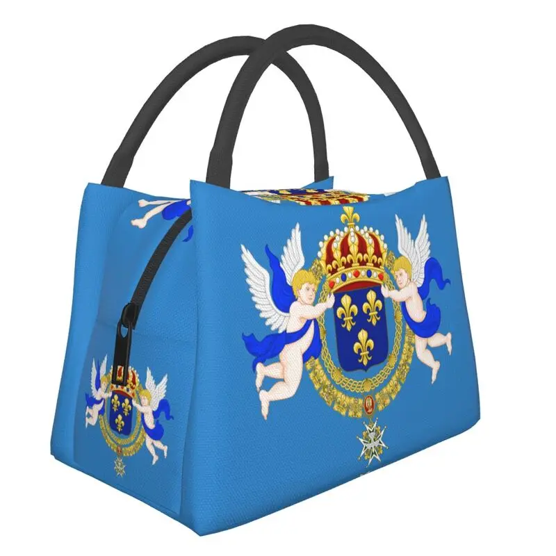 Kingdom Of France Coat Of Arms Portable Lunch Boxe French Royal Standard Thermal Cooler Food Insulated Lunch Bag Pinic Container
Kingdom Of France Coat Of Arms Portable Lunch Boxe French Royal Standard Thermal Cooler Food Insulated Lunch Bag Pinic Container