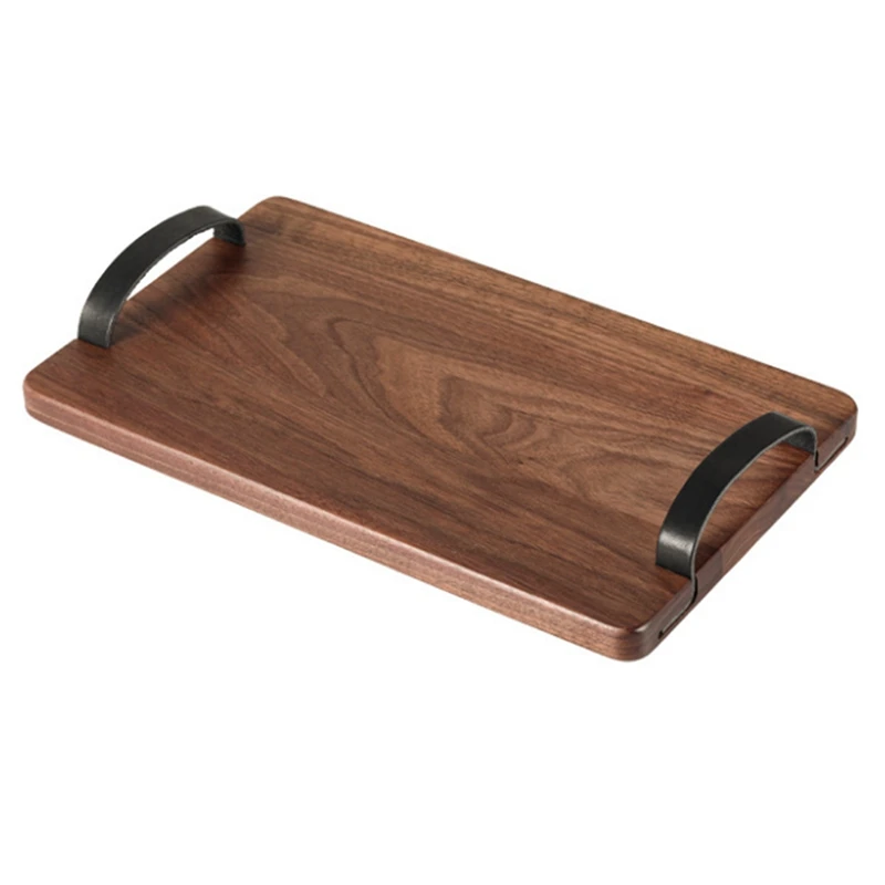 Retro Tea Tray Household Solid Wood Dry Brewing Table Handle Snack Bread Plate Rectangular Creative Tray
Retro Tea Tray Household Solid Wood Dry Brewing Table Handle Snack Bread Plate Rectangular Creative Tray