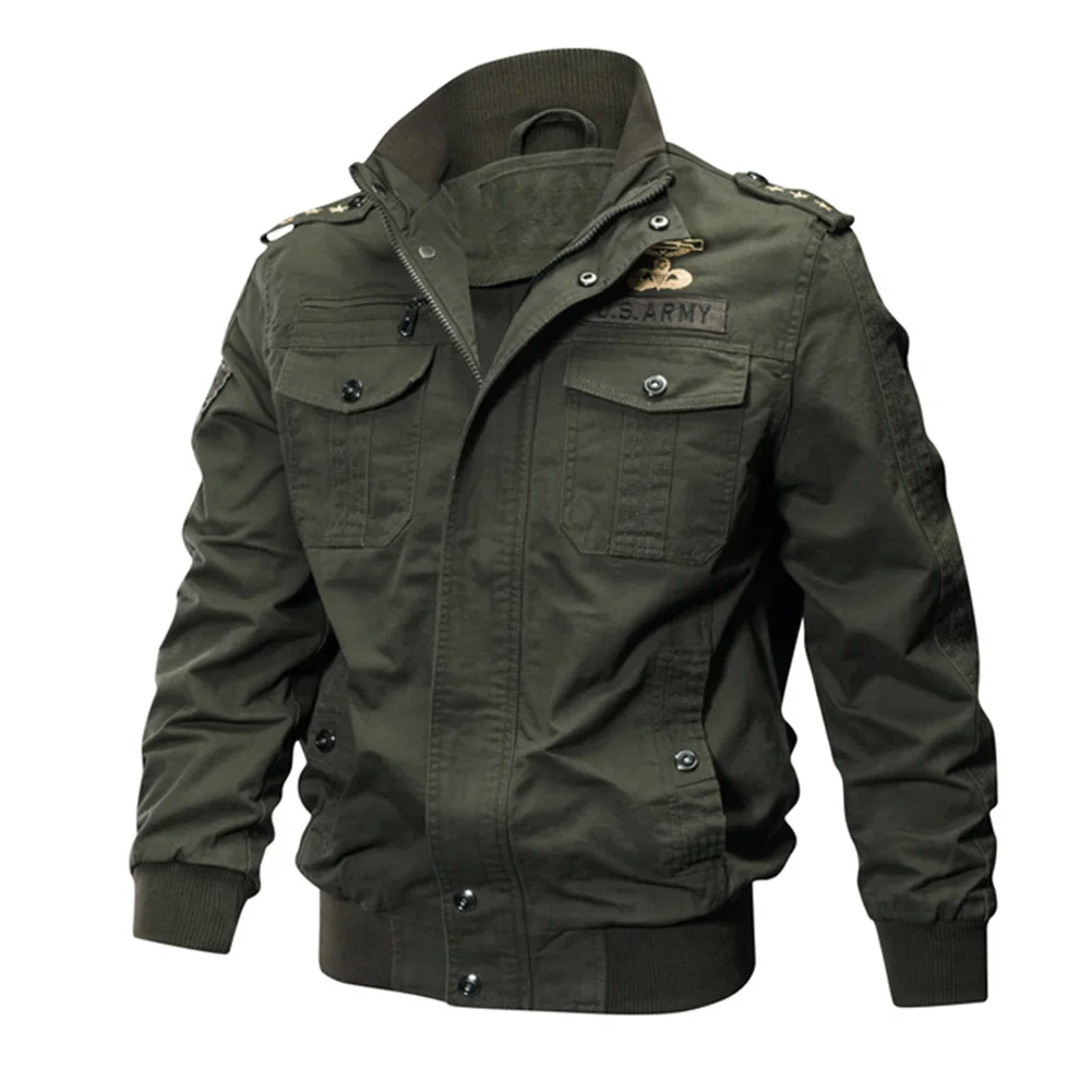 Thick Coat Men Jacket Solid Color Stand Collar Thermal Windbreaker Zip-up Breathable Casual Keep Warm Long Sleeves
Thick Coat Men Jacket Solid Color Stand Collar Thermal Windbreaker Zip-up Breathable Casual Keep Warm Long Sleeves