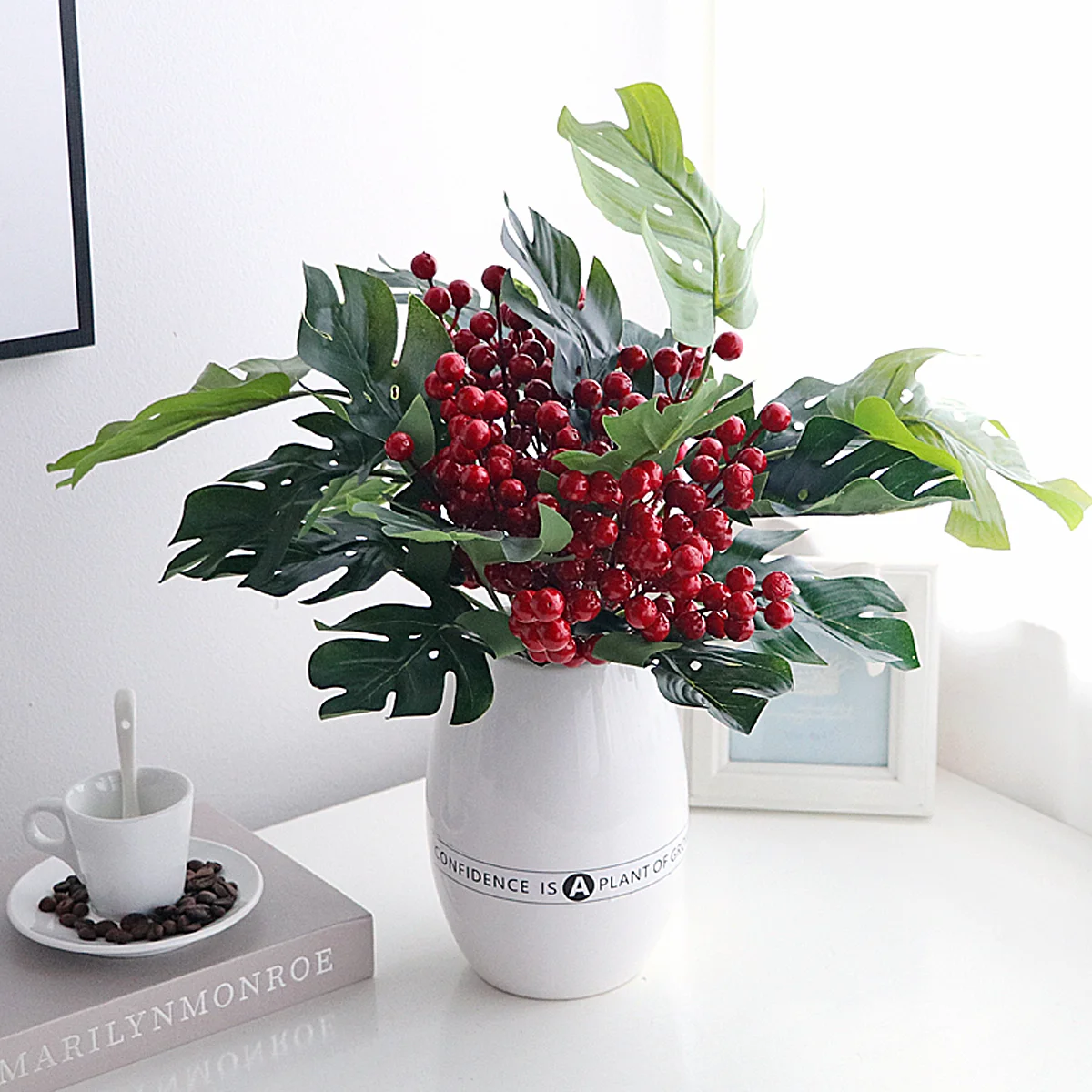 Berry Artificial Red Picks Berries Branches Christmas Stems Flower Twig Simulated Holly Fake Mini Bouquet Craft Faux Stem
Berry Artificial Red Picks Berries Branches Christmas Stems Flower Twig Simulated Holly Fake Mini Bouquet Craft Faux Stem