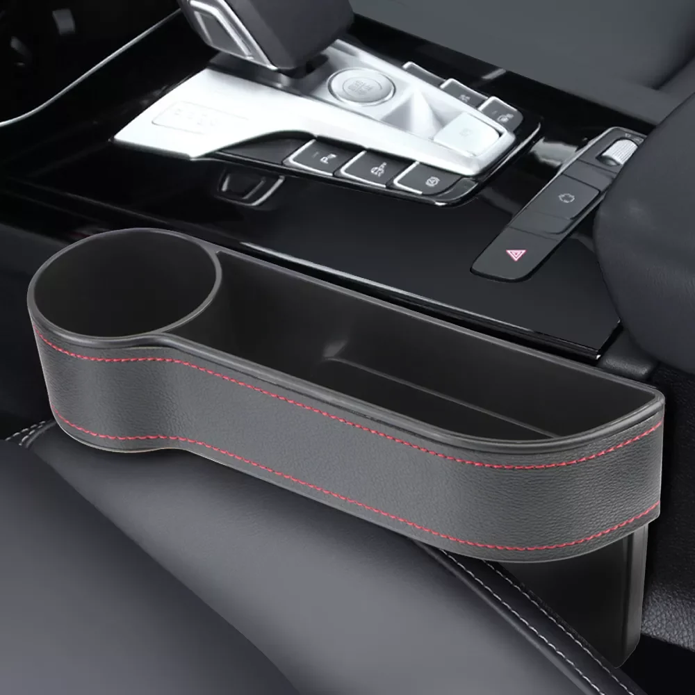 Universal Car Seat Gap Storage Box Car Organizer Leather Seat Gap Slit Box With Charging Hole Phone Bottle Keys Card Holder Box
Universal Car Seat Gap Storage Box Car Organizer Leather Seat Gap Slit Box With Charging Hole Phone Bottle Keys Card Holder Box