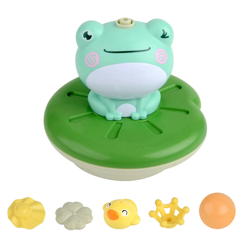 Baby Bath Toy Funny Electric Toddlers Summer Play Ball Water Spray Sprinkler 4 Nozzles Floating Birthday Gifts Shower Cute Frog
Baby Bath Toy Funny Electric Toddlers Summer Play Ball Water Spray Sprinkler 4 Nozzles Floating Birthday Gifts Shower Cute Frog