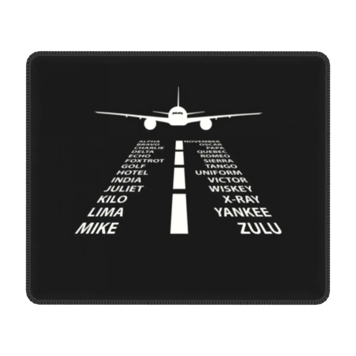 Phonetic Alphabet Pilot Airplane Mouse Pad Anti-Slip Rubber Base Gamer Mousepad Aviation Plane Fighter Office Computer PC Mat
Phonetic Alphabet Pilot Airplane Mouse Pad Anti-Slip Rubber Base Gamer Mousepad Aviation Plane Fighter Office Computer PC Mat