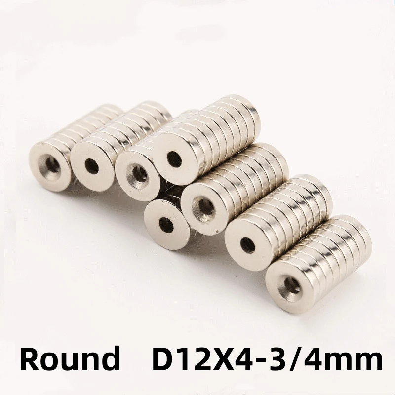 20-200pcs Round D12x4-3/4mm NdFeB Neodymium Iron Boron Strong Magnet With Holes Counterbore Magnet Circular Small Piece D12X4-4
20-200pcs Round D12x4-3/4mm NdFeB Neodymium Iron Boron Strong Magnet With Holes Counterbore Magnet Circular Small Piece D12X4-4