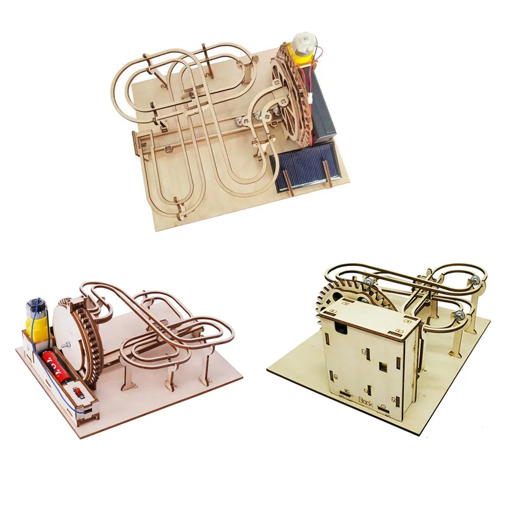 3D Puzzle Wooden DIY Toys Assemble Mechanical Marble Run Gear Model Building Kit Steam Science Puzzles Educational Gift for Kids
3D Puzzle Wooden DIY Toys Assemble Mechanical Marble Run Gear Model Building Kit Steam Science Puzzles Educational Gift for Kids