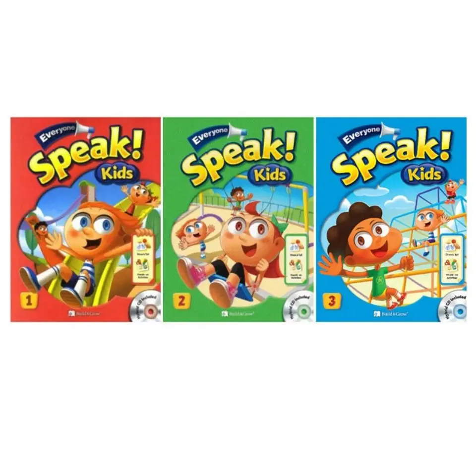 Everyone Speak Kids Special Children'S Oral English Textbook Children'S English Student Book
Everyone Speak Kids Special Children'S Oral English Textbook Children'S English Student Book
