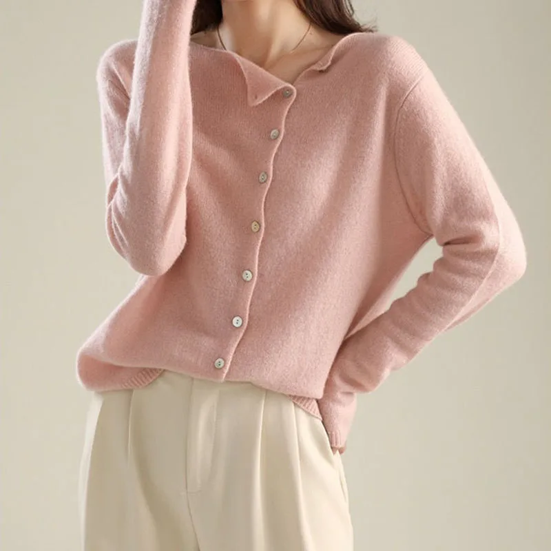Korean Style Elegant Sweet Soft Slim Buttons Knitted Cardigan Women Spring Autumn Casual Solid Long Sleeve Thin Sweater Coat Top
Korean Style Elegant Sweet Soft Slim Buttons Knitted Cardigan Women Spring Autumn Casual Solid Long Sleeve Thin Sweater Coat Top