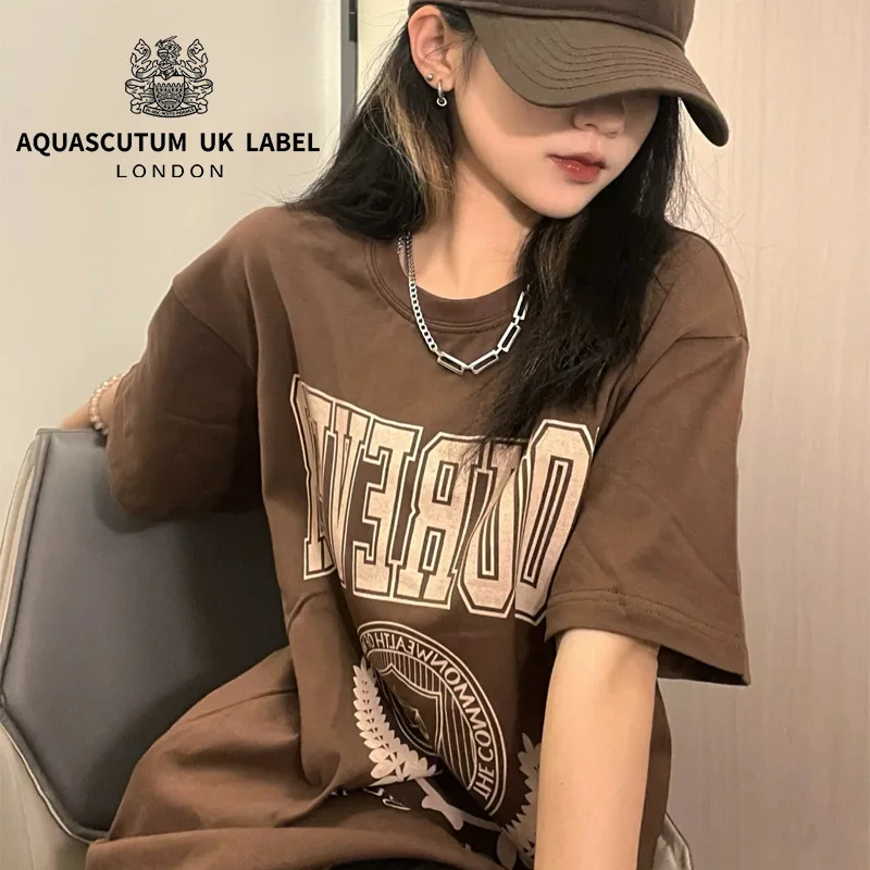 Aquascutum American vintage trend brand wheat ear print men's and women's T-shirt oversize round neck pullover short sleeve top
Aquascutum American vintage trend brand wheat ear print men's and women's T-shirt oversize round neck pullover short sleeve top
