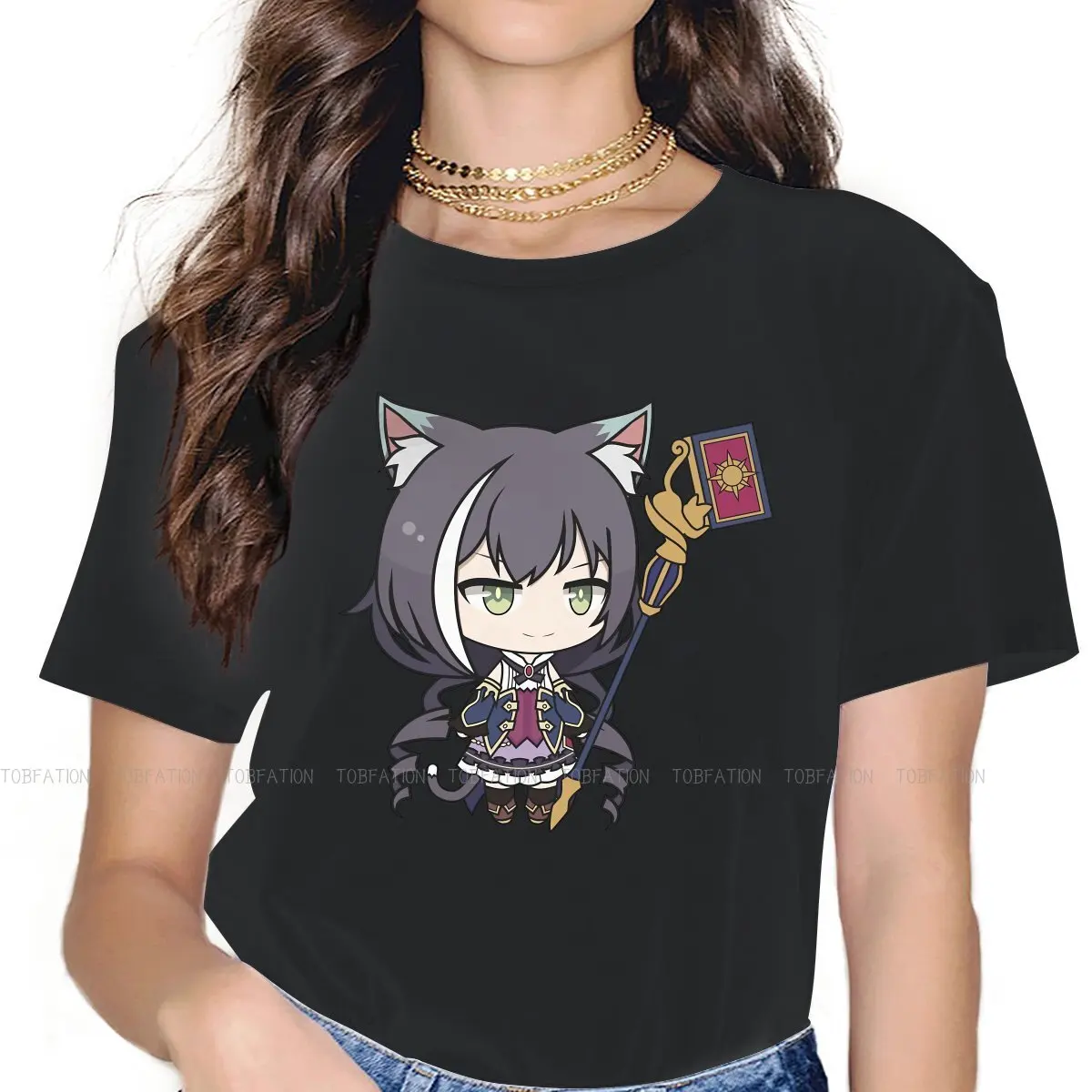 Princess Connect Re Dive Game Girls T Shirt Kyaru Female Tops Harajuku Kawaii Tees Ladies 5XL Oversized Tshirt
Princess Connect Re Dive Game Girls T Shirt Kyaru Female Tops Harajuku Kawaii Tees Ladies 5XL Oversized Tshirt