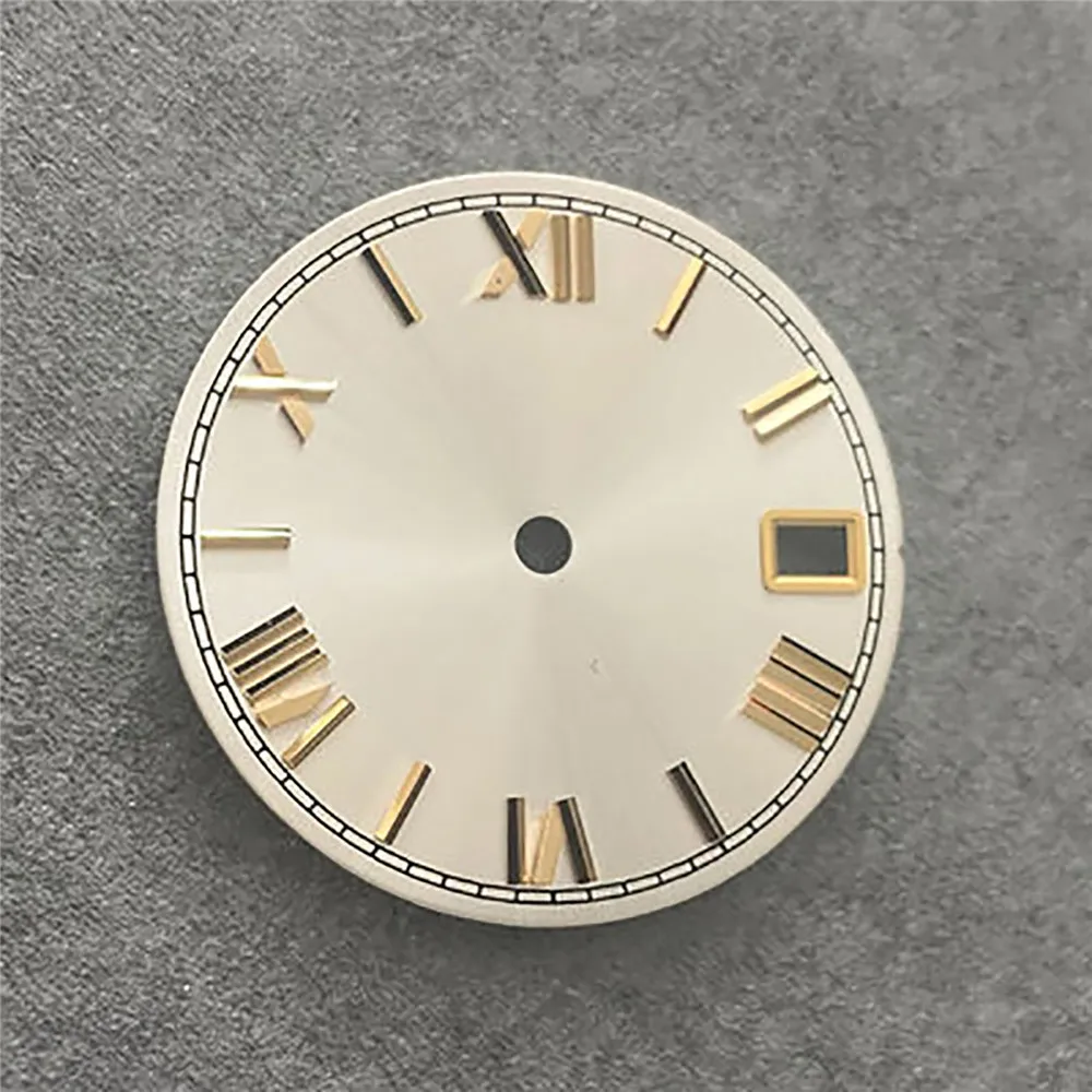 Watch dial Sun Grain Roman Scale Real Nail 28.5mm for NH35/36/4R/7S automatic movement Green Red Dial Silver Nail
Watch dial Sun Grain Roman Scale Real Nail 28.5mm for NH35/36/4R/7S automatic movement Green Red Dial Silver Nail