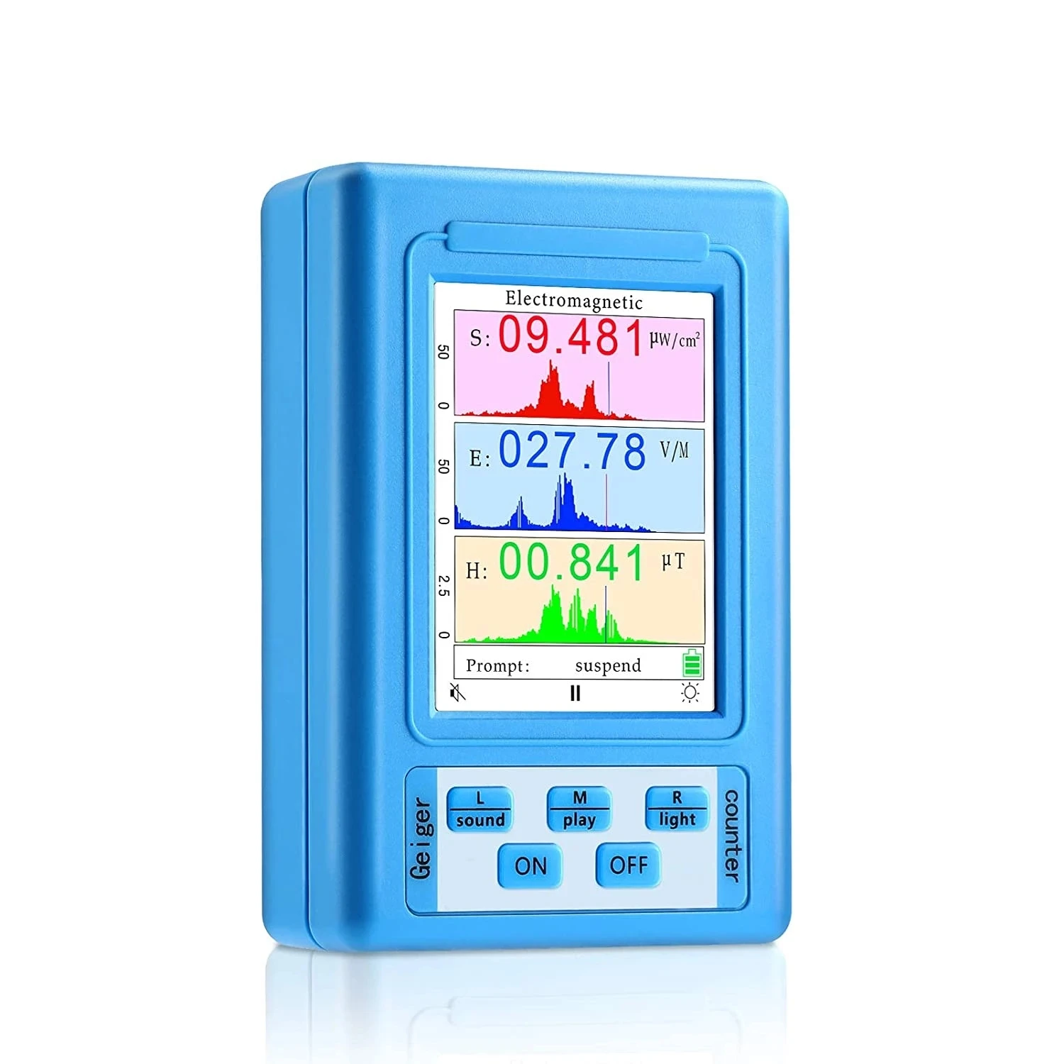 BR-9A Portable Electromagnetic Radiation Detector EMF Meter High Accuracy Professional Radiation Dosimeter Monitor Tester
BR-9A Portable Electromagnetic Radiation Detector EMF Meter High Accuracy Professional Radiation Dosimeter Monitor Tester