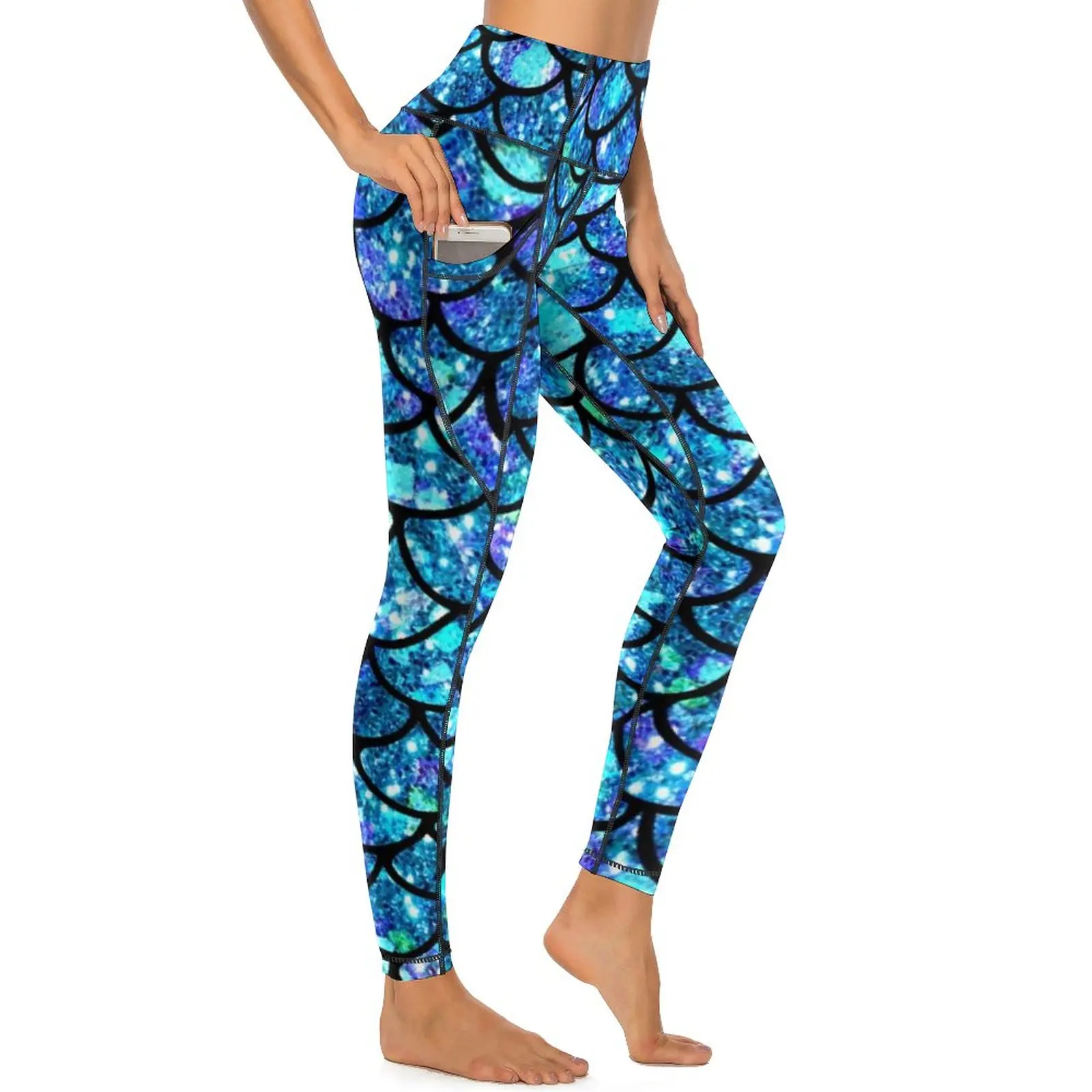 Sparkly Mermaid Scales Quality Leggings Magical Colorful Workout Yoga Pants Female Push Up Vintage Leggins Elastic Sports Tights
Sparkly Mermaid Scales Quality Leggings Magical Colorful Workout Yoga Pants Female Push Up Vintage Leggins Elastic Sports Tights