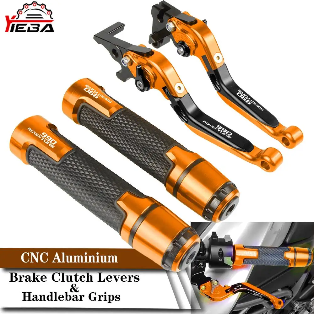 Motorcycle CNC Brake Clutch Levers Handlebar 7/8''22mm Handlebar Handle Grips FOR 990ADVENTURE 990 ADVENTURE ADV 990ADV 2009
Motorcycle CNC Brake Clutch Levers Handlebar 7/8''22mm Handlebar Handle Grips FOR 990ADVENTURE 990 ADVENTURE ADV 990ADV 2009