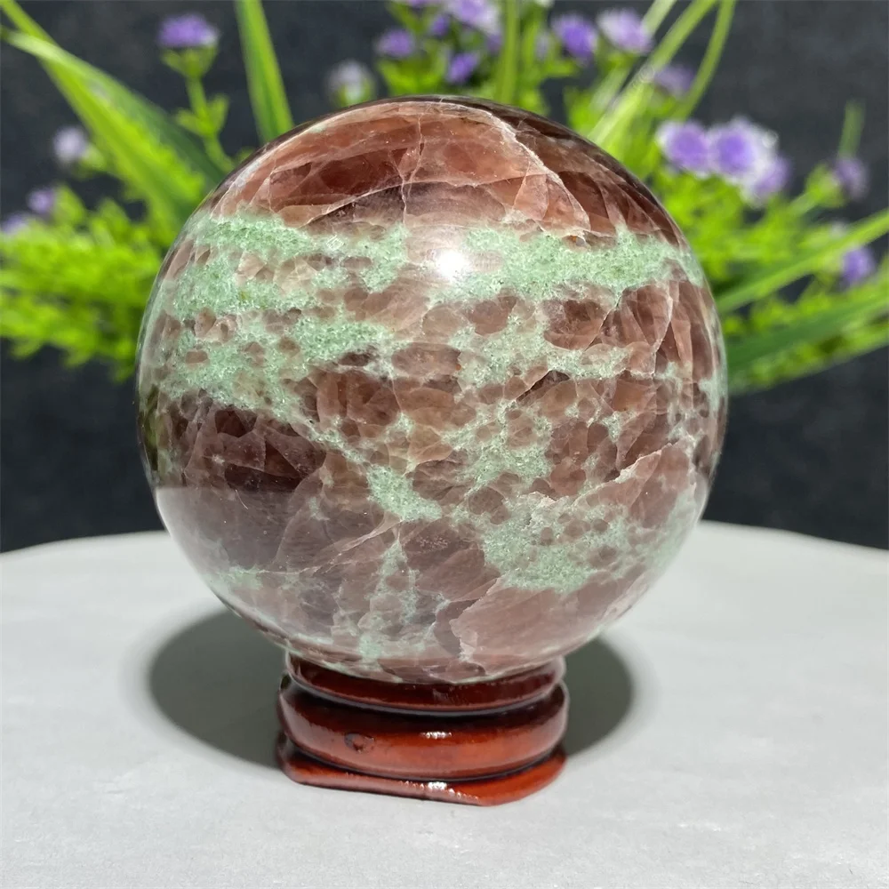 

Натуральный кристалл редкий красный зеленый гранат шар энергия Исцеление минеральная Сфера медитация драгоценный камень подарок украшение для дома