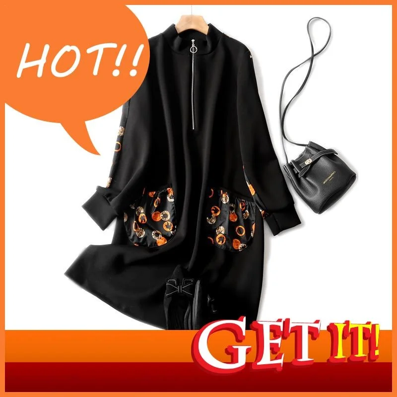 New Dresses For Women 2023 Office Lady A-line Print Full Pockets Korean Fashion Clothing Empire O-neck Winter Dress Woman 4XL
New Dresses For Women 2023 Office Lady A-line Print Full Pockets Korean Fashion Clothing Empire O-neck Winter Dress Woman 4XL
