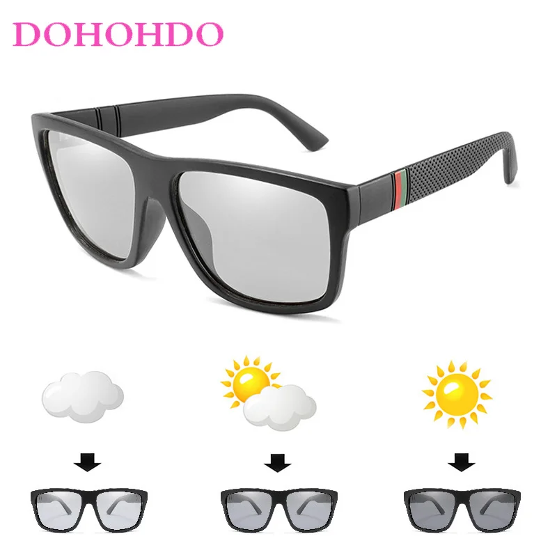 Fashion Photochromic Polaroid Sunglasses Mens Polarized Glasses Male Change Color Sports Driving Sun Glasses for Men UV400
Fashion Photochromic Polaroid Sunglasses Mens Polarized Glasses Male Change Color Sports Driving Sun Glasses for Men UV400