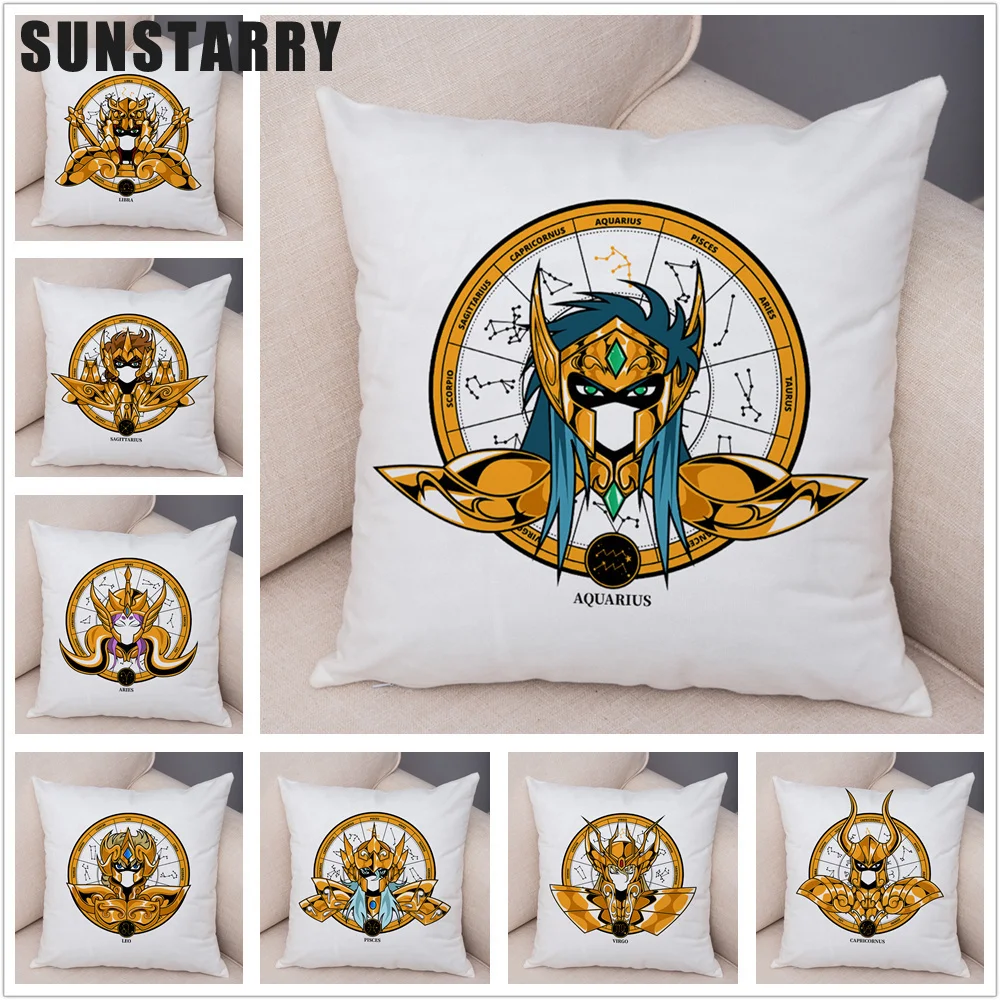 Nordic Style Twelve Constellations Saint Seiya Pillowcase Cushion Cover For Sofa Home Decor Super Pillow Case Funda Cojín
Nordic Style Twelve Constellations Saint Seiya Pillowcase Cushion Cover For Sofa Home Decor Super Pillow Case Funda Cojín