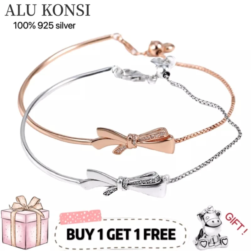 Hot sale Luxury Original 100% 925 Sterling Silver pan hand catenary charm bracelet for Women fashion bowknot DIY Charm Jewelry
Hot sale Luxury Original 100% 925 Sterling Silver pan hand catenary charm bracelet for Women fashion bowknot DIY Charm Jewelry