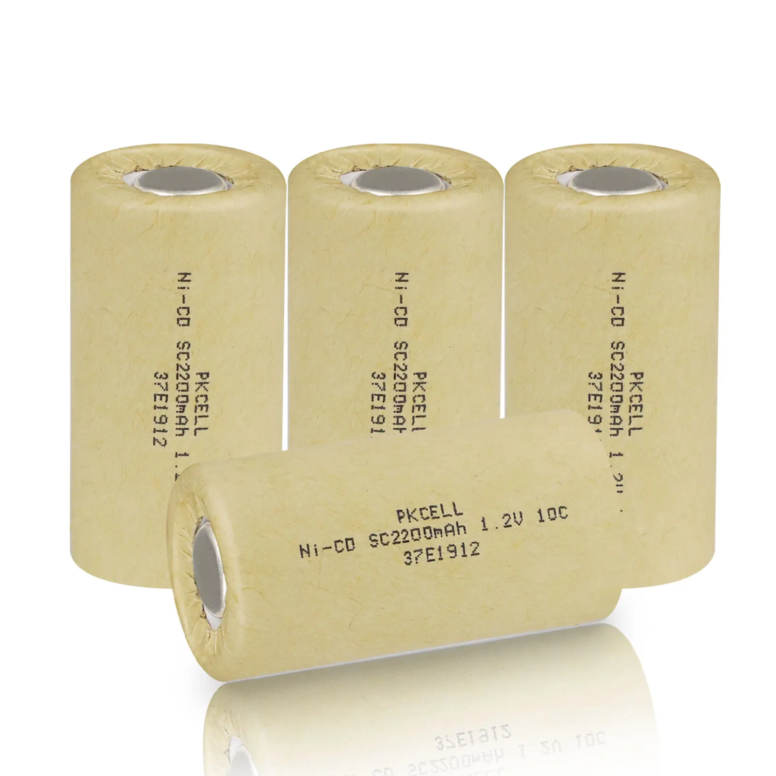 4PC PKCELL 1.2V SC Batteries NiCd Cells 2200mah Sub C Ni-Cd Rechargeable Battery Screwdriver Electric Drill Power Tool 10C
4PC PKCELL 1.2V SC Batteries NiCd Cells 2200mah Sub C Ni-Cd Rechargeable Battery Screwdriver Electric Drill Power Tool 10C