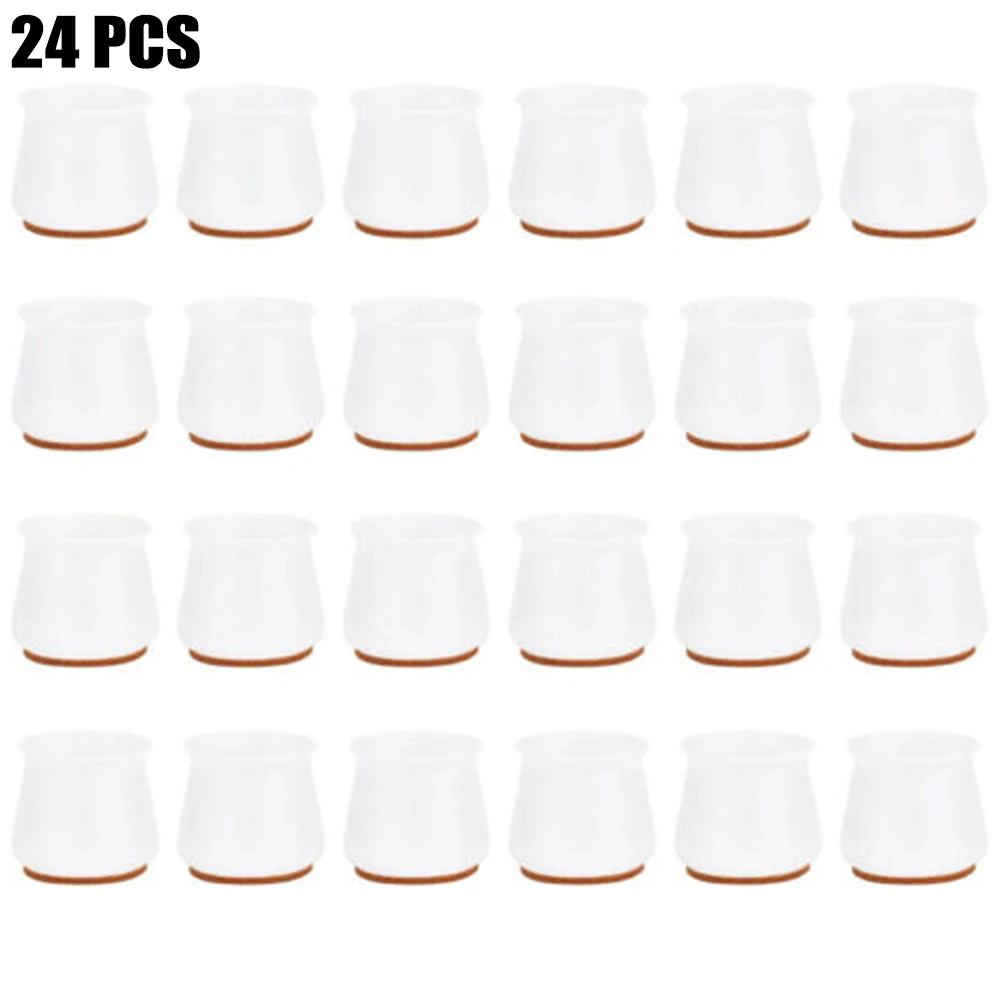 24/48pcs Chair Feet Protector Silicon Felt Furniture Chair Leg Cap Protection Cover For Avoiding Scratching Reducing Noise
24/48pcs Chair Feet Protector Silicon Felt Furniture Chair Leg Cap Protection Cover For Avoiding Scratching Reducing Noise