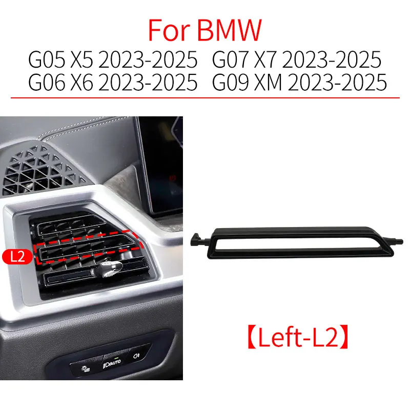 Для BMW G05 G06 G07 G09 Автомобильная передняя левая и правая решетка воздуховода, зажим, накладка, детали, ремонтные комплекты для розетки кондиционера для BMW X5 X6 X7 2023-2025
Для BMW G05 G06 G07 G09 Автомобильная передняя левая и правая решетка воздуховода, зажим, накладка, детали, ремонтные комплекты для розетки кондиционера для BMW X5 X6 X7 2023-2025