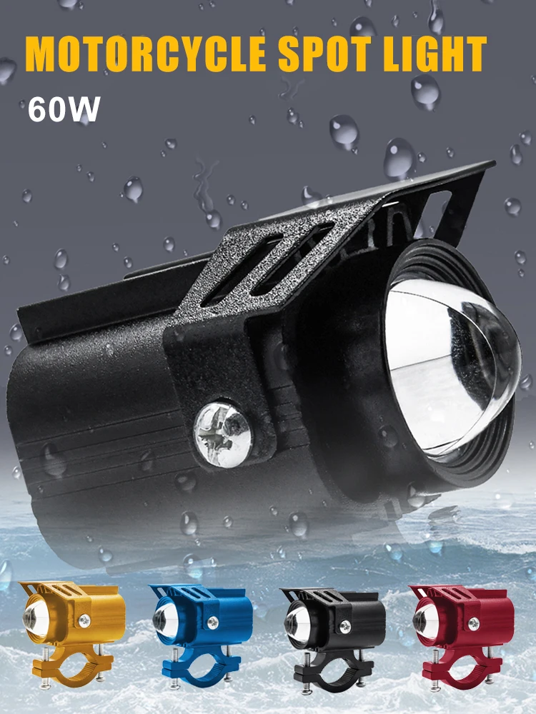 Motorcycle Spot Light LED Headlight Amber White Dual Color 6LED Auxiliary Light 12V 24V Driving Light Fog Lamp IP67 Waterproof
Motorcycle Spot Light LED Headlight Amber White Dual Color 6LED Auxiliary Light 12V 24V Driving Light Fog Lamp IP67 Waterproof
