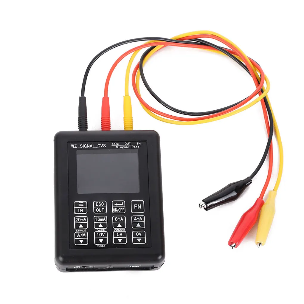 4-20mA Signal Generators Charging High Precision Adjust Simulator Handheld Industrial 24V Current Voltage Transmitter
4-20mA Signal Generators Charging High Precision Adjust Simulator Handheld Industrial 24V Current Voltage Transmitter