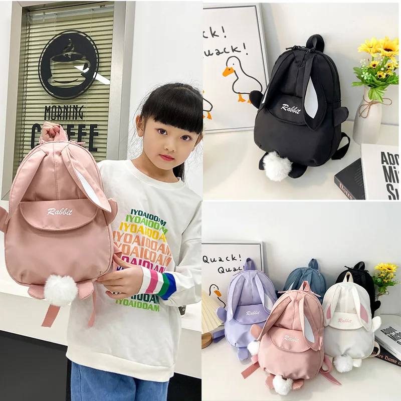 Fashion Children Backpacks for Boys School Bags for Girls Kids Cute Bunny Backpack Kindergarten Baby Bag with Ears Book Bag
Fashion Children Backpacks for Boys School Bags for Girls Kids Cute Bunny Backpack Kindergarten Baby Bag with Ears Book Bag